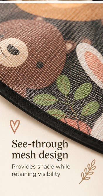 Cute & Co Animal Car Window Sunshades – Twin Pack