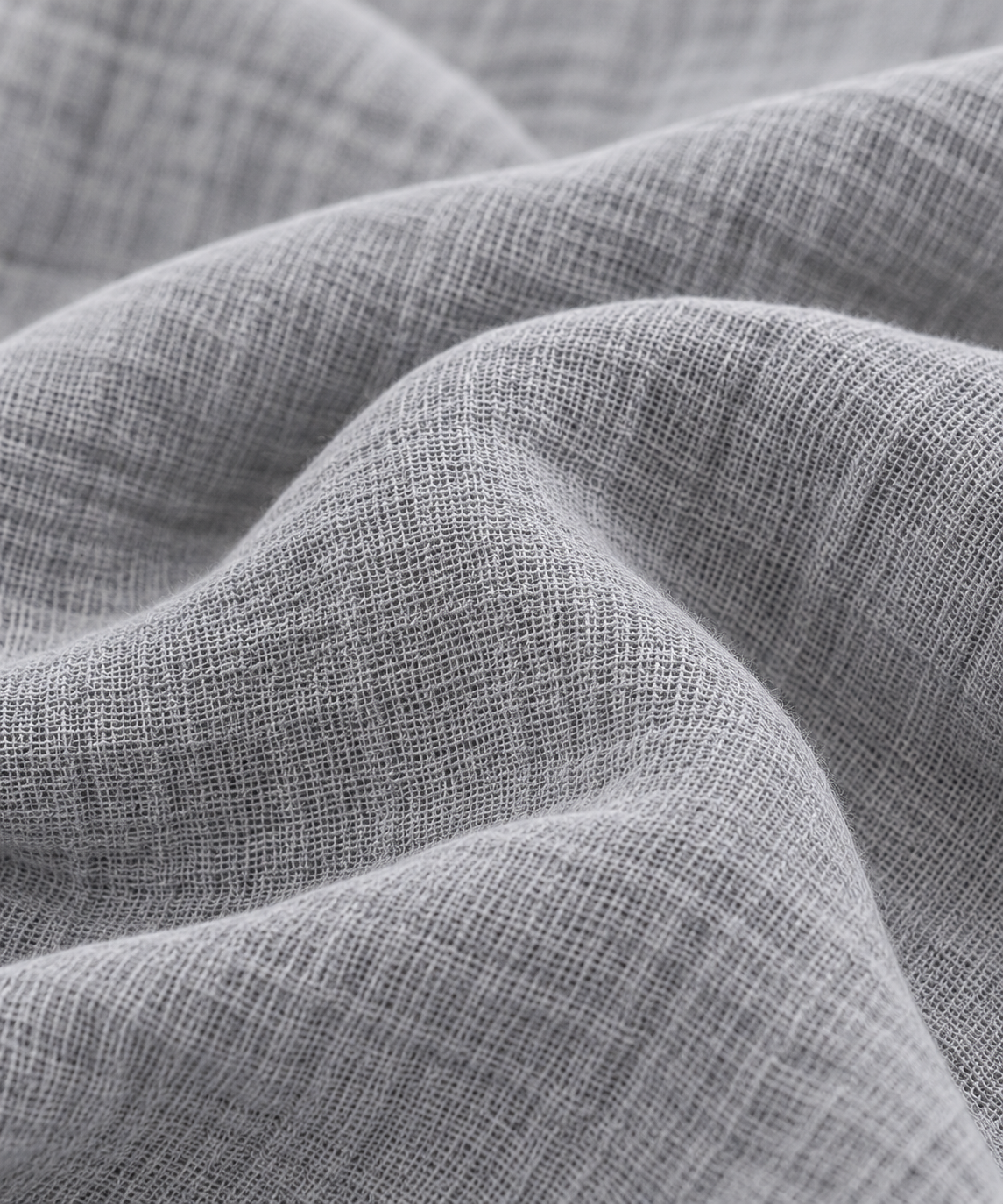 6 Pack 100% Cotton Muslin Squares – Grey