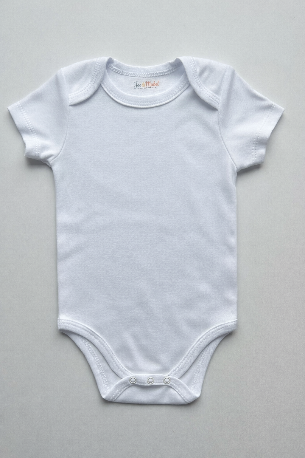 Organic Cotton Baby Bodysuit – Short Sleeve (Unisex)