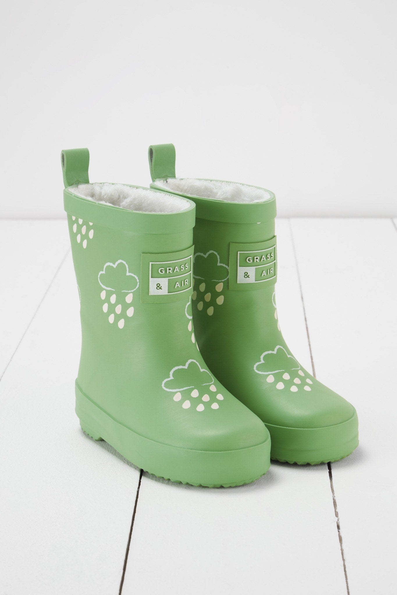 Grass & Air Kids Colour-Revealing Wellies