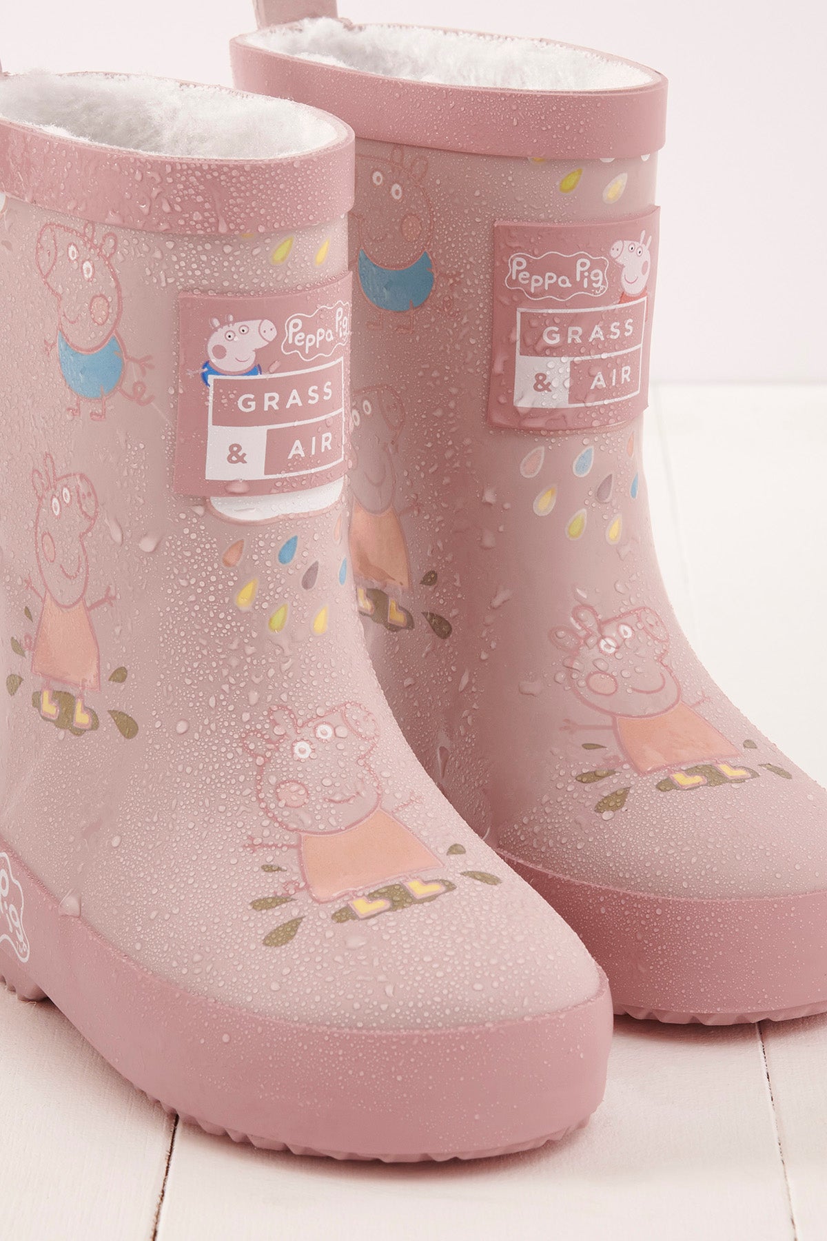 Kids Peppa Pig Colour-Changing Wellies | Waterproof Puddle Boots | Joe & Mabel