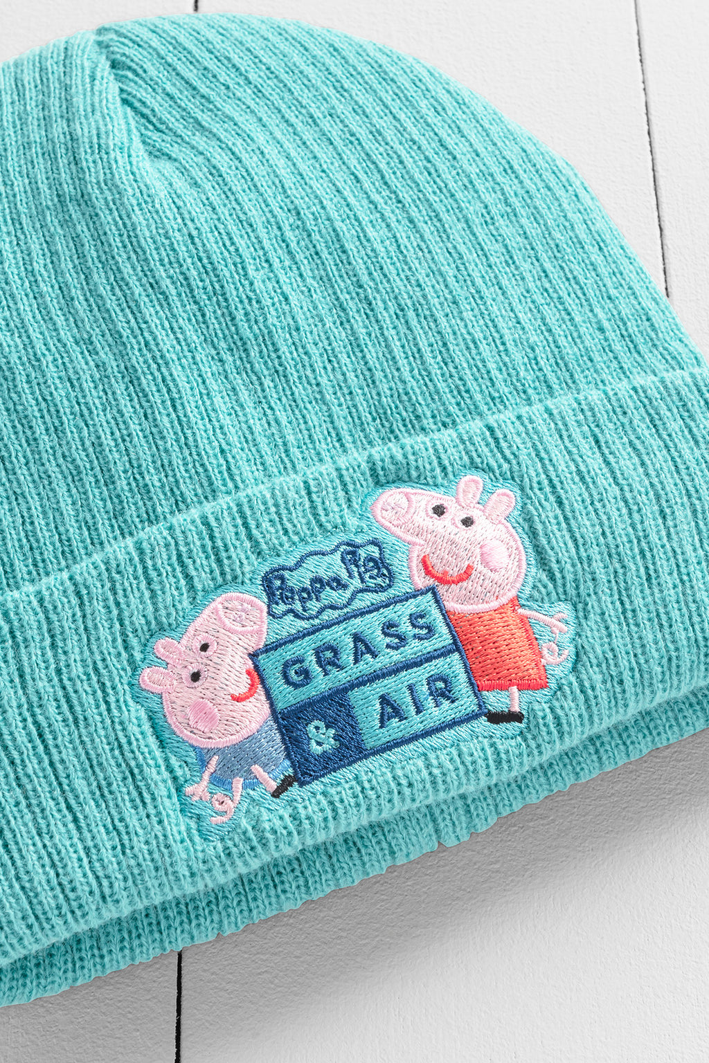 Grass & Air Peppa Pig Beanie Hat | Kids Winter Hat | Joe & Mabel