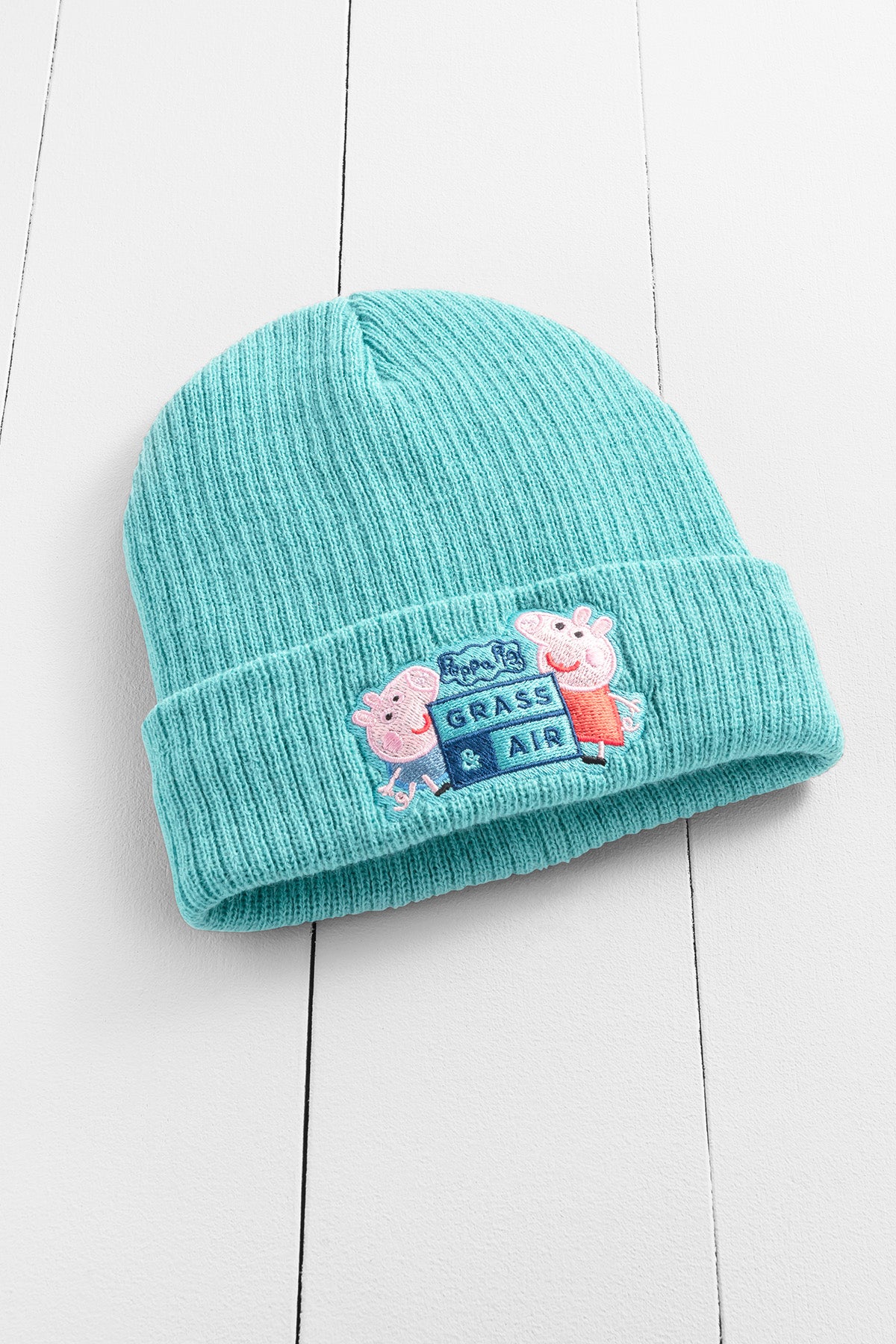 Grass & Air Peppa Pig Beanie Hat | Kids Winter Hat | Joe & Mabel