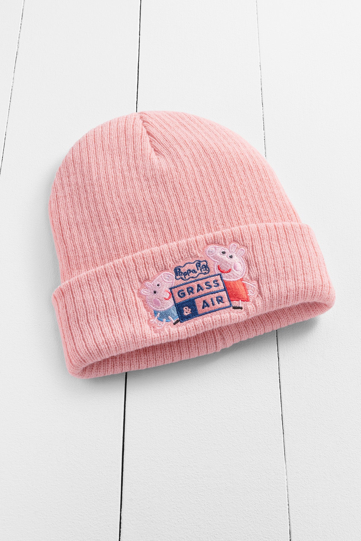 Grass & Air Peppa Pig Beanie Hat | Kids Winter Hat | Joe & Mabel