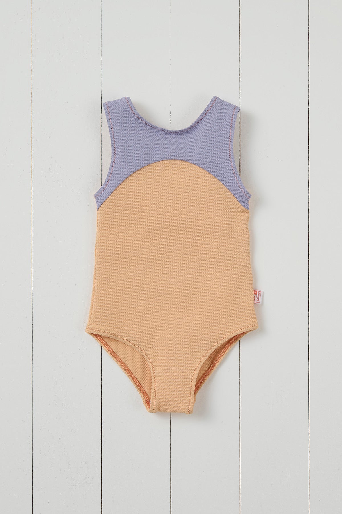Grass & Air Ribbed Kids Swimsuit