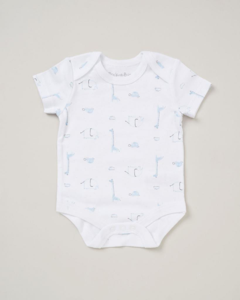 4 piece giraffe boxed gift set 100 cotton knit UK premium baby essential