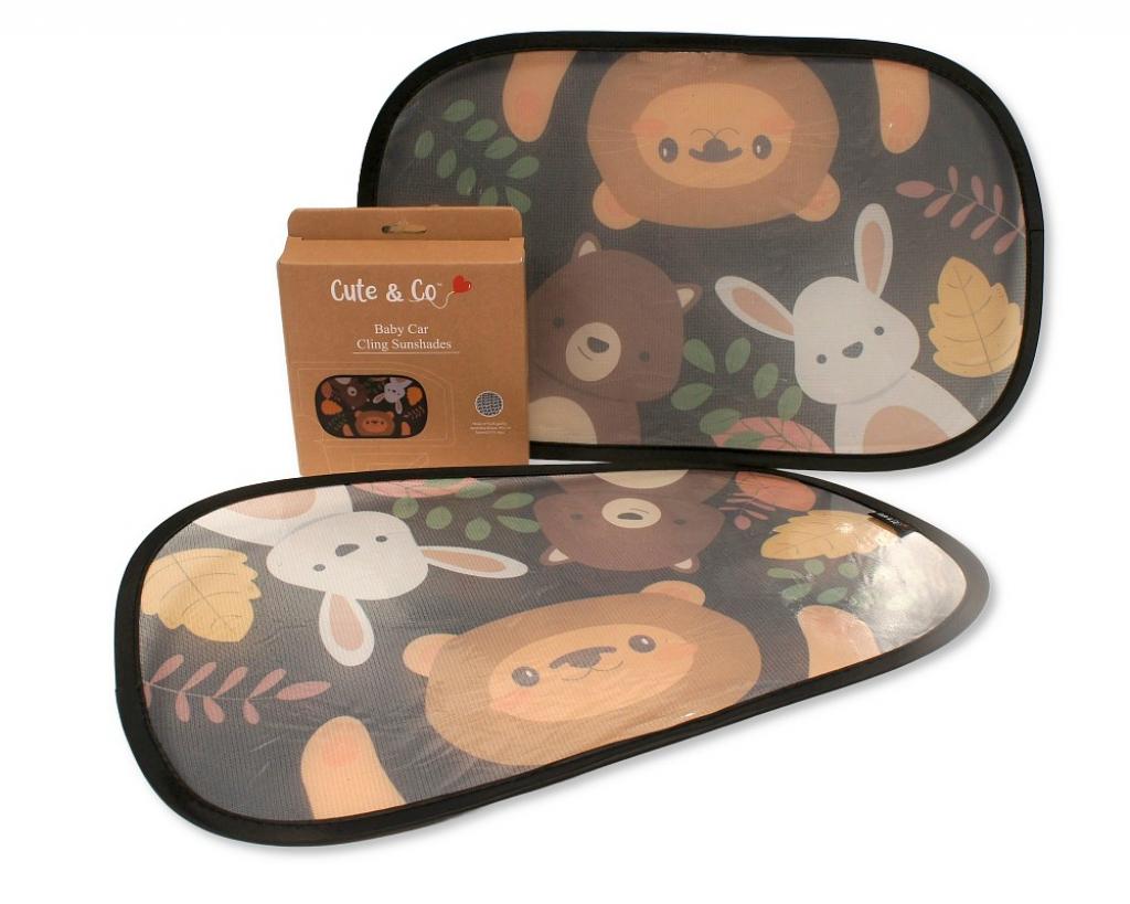 Cute & Co Animal Car Window Sunshades – Twin Pack