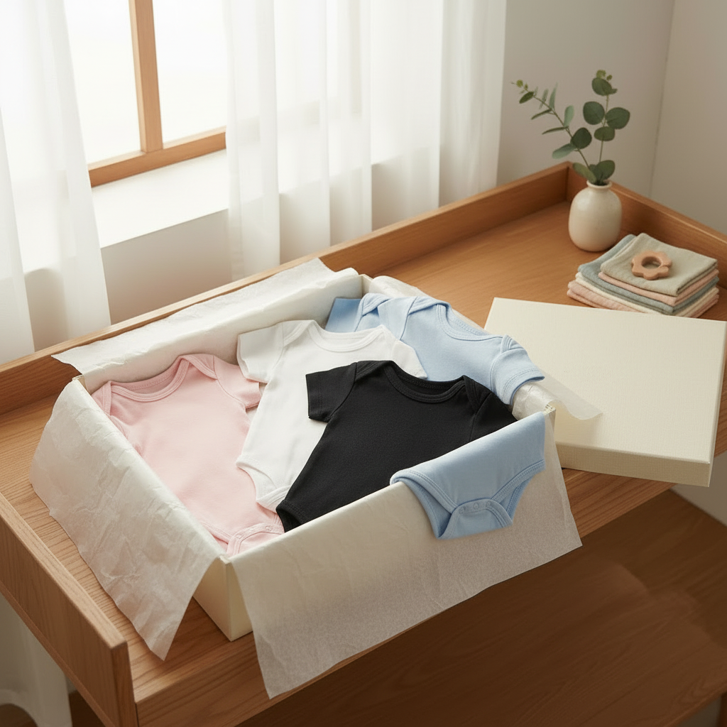 organic cotton baby bodysuit 5 pack UK short sleeve