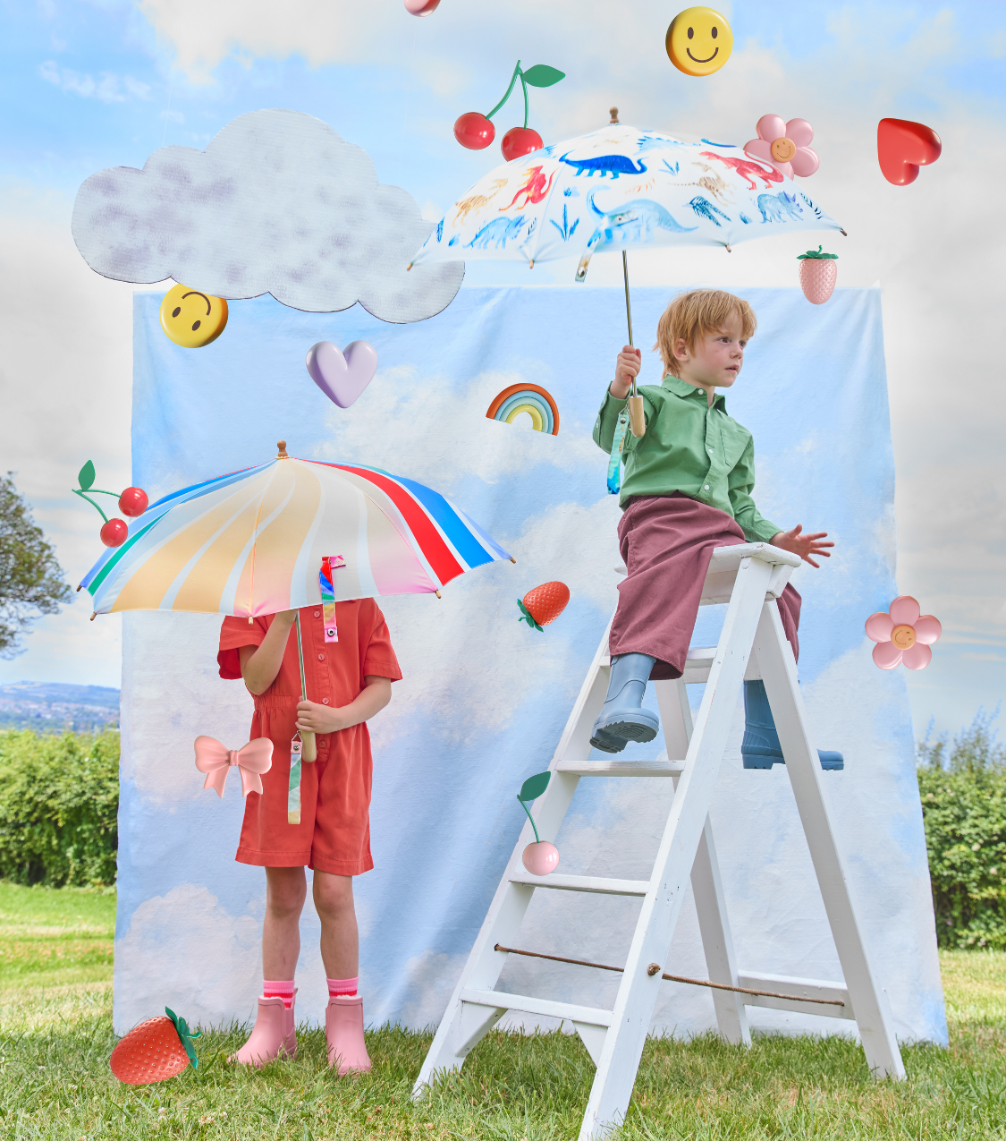 Original Duckhead x Meri Meri Duckling Kids Umbrella | Joe & Mabel