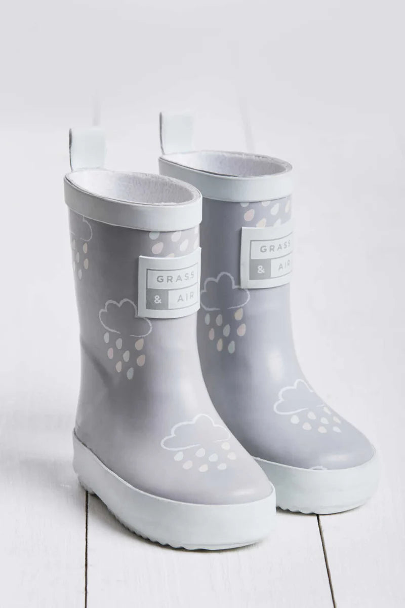 Grass & Air Kids Colour-Revealing Wellies