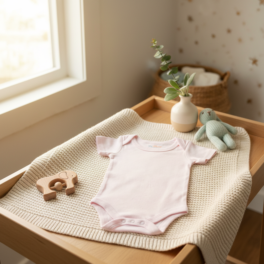 organic cotton baby bodysuit 5 pack UK short sleeve