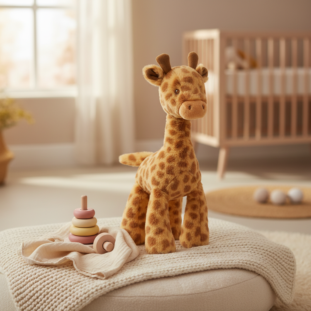 mabel 17cm cuddly giraffe UK premium baby essential